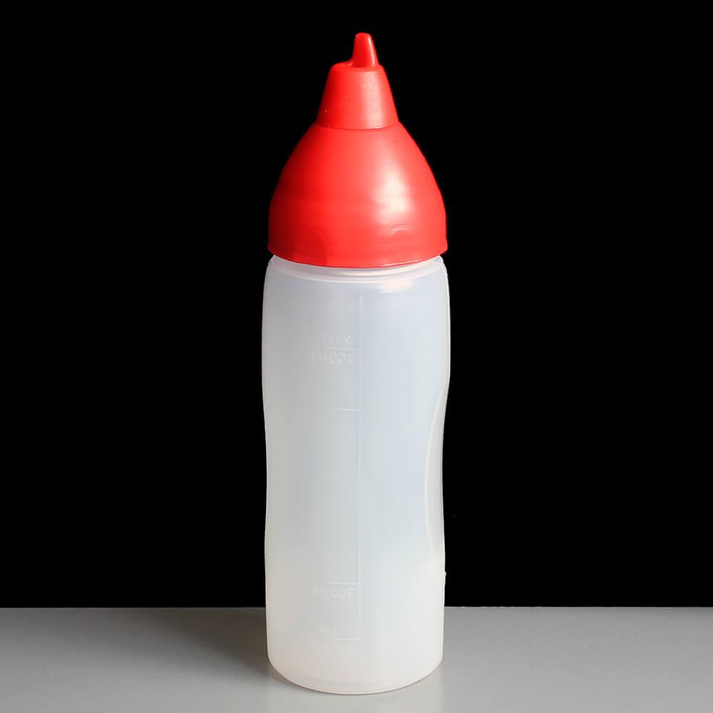 Бутылка для соуса 350 мл. красная, пластиковая Araven - фото 1 - id-p764879494