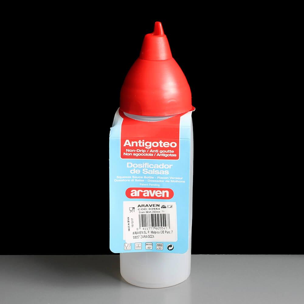 Бутылка для соуса 350 мл. красная, пластиковая Araven - фото 2 - id-p764879494