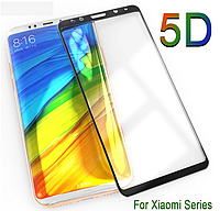 Защитное стекло 5D Полной оклейки 9H для Xiaomi Redmi 6, Xiaomi Redmi 6A, Захисне скло ксиоми