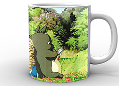 Кружка Geek Land біла Мій сусід Тоторо My Neighbor Totoro Тоторо відпочиває NT.02.010