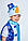 "Сніговик у жилеті" дитячий карнавальний костюм, фото 2