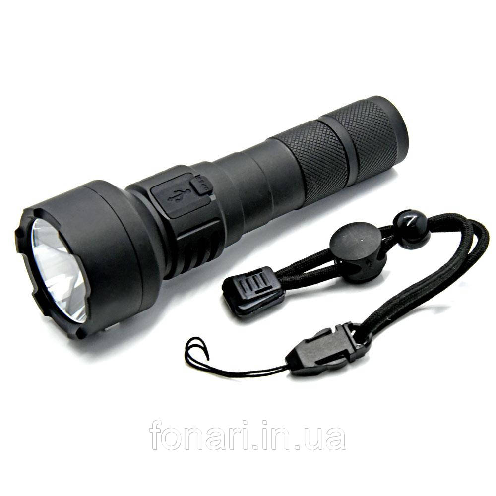 Ліхтар Soshine TC15 Cree XMK T6, 1x18650, зарядка через USB, 1100 люмен
