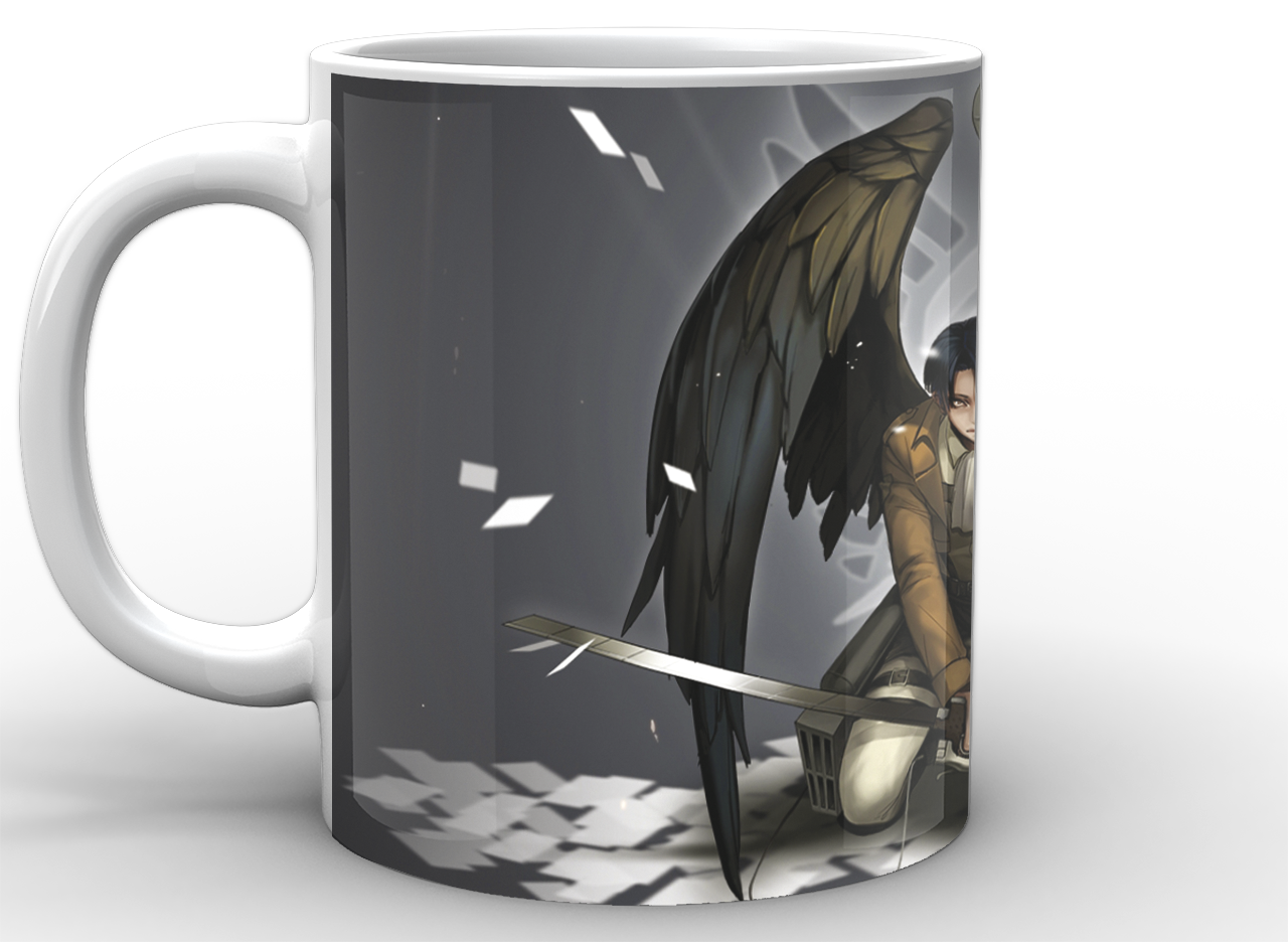 Кухоль Geek Land біла Атака Титанів Attack on Titan постер AT.02.007, фото 1