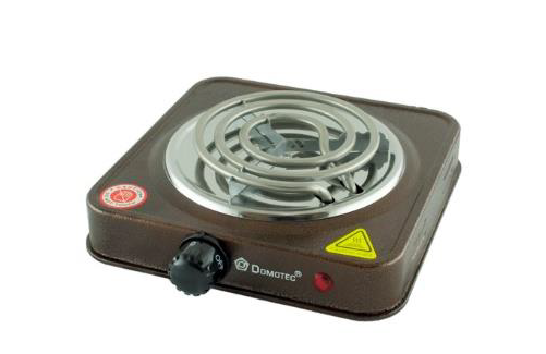 Електроплита DOMOTEC — 5801 1 конфорка (1000 Вт)