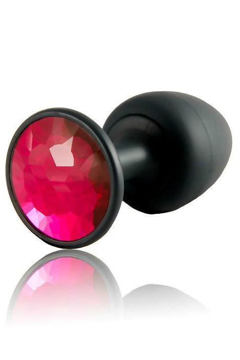 Анальна пробка Dorcel Geisha Plug Ruby XL з кулькою всередині, створює вібрації, макс діаметр 4,5 см 777Shop.com.ua