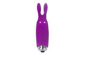 Вибропуля Adrien Lastic Pocket Vibe Rabbit Purple зі стимулюючими вушками 777Shop.com.ua