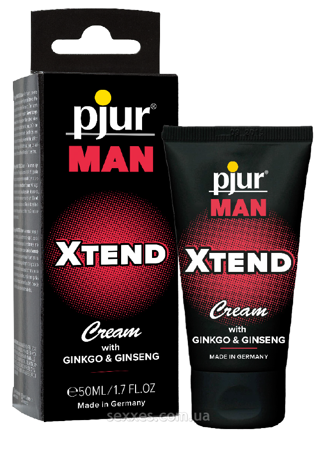 Крем для пениса стимулирующий pjur MAN Xtend Cream 50 ml, с экстрактом гинкго и женьшеня 777Shop.com.ua