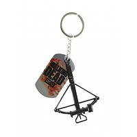 Брелок Ходячі мерці Walking Dead Dog Tag with Crossbow 27.165