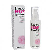 Массажное масло Love To Love LOVE ME TENDER Cotton candy (100 мл) натуральное без консервантов 777Shop.com.ua