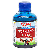 Чорнило WWM CANON (200мл) синій CL41C /CL/41/51/CLI/8/BCI/16/iP/1200/1600/2200/MP/150/170/