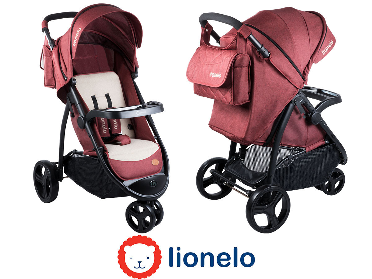 Візочок Lionelo Liv Red - фото 1 - id-p816350762