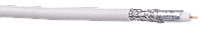 ITK Кабель связи коаксиальный биметаллический RG6, 75 Ом, FPE, PVC, 305м, белый