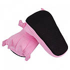 Хатні капці кігурумі Лапи Рожевий 35-41 р, фото 3