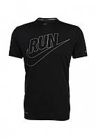 Мужская футболка RUN (black)
