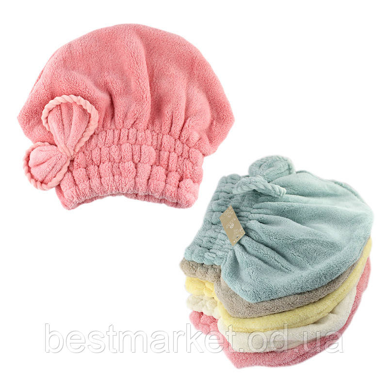 Лазнева махрова шапочка 38х28 см Bathlux (SH88039)