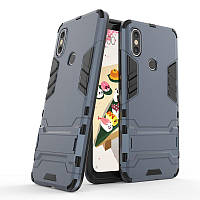 Чохол для Xiaomi Mi A2 / Mi 6X Hybrid Armored Case темно-синій