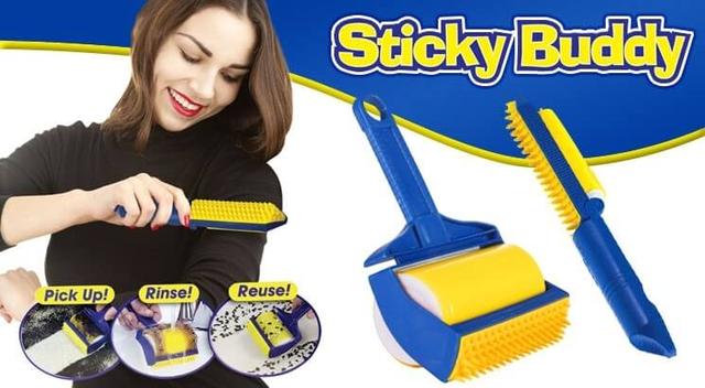 Щётка для чистки Шерсти Животных Sticky Buddy.липкий валик (ID ...