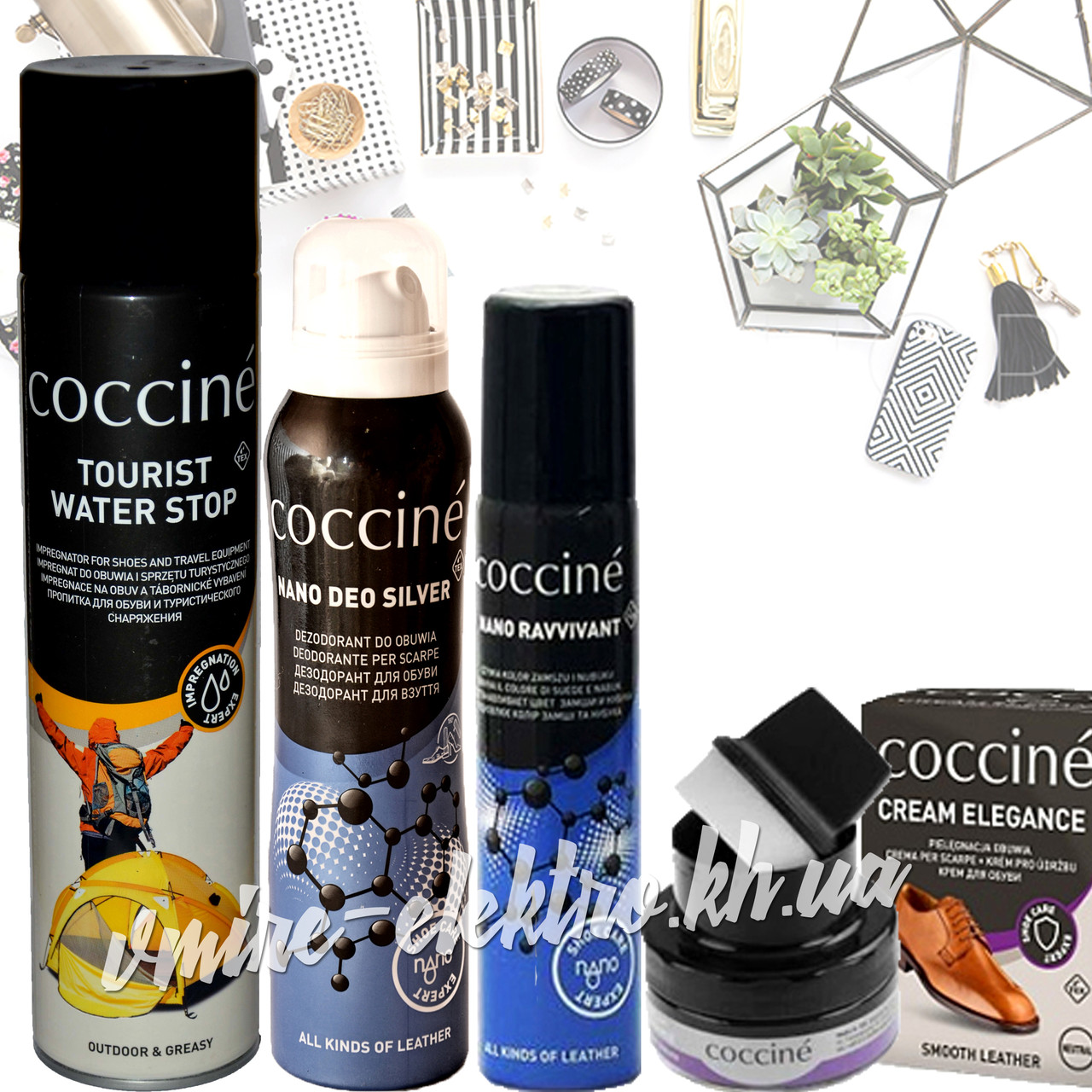 Набор для ухода за обувью Coccine