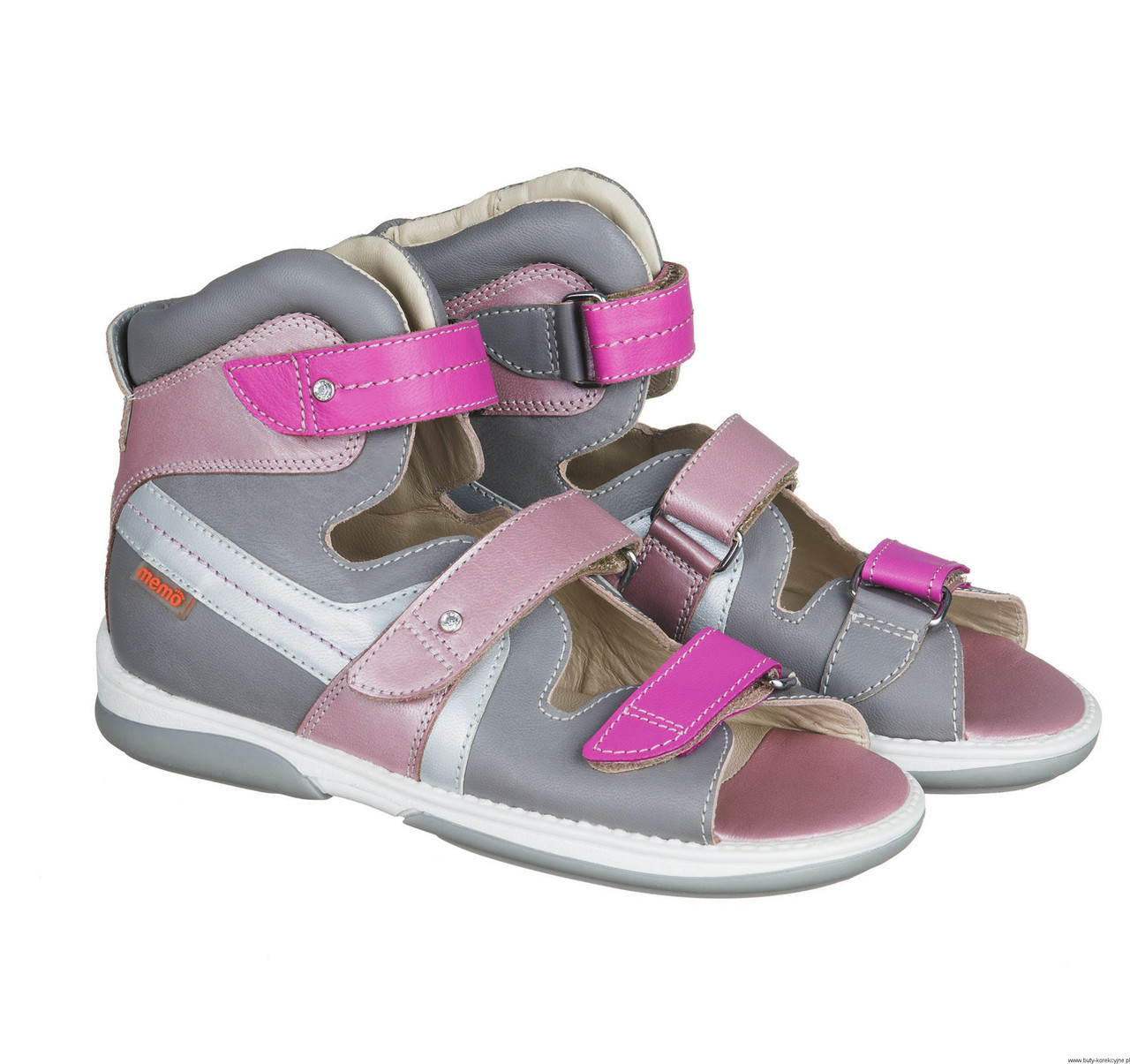 Босоніжки ортопедичні для дівчаток Memo Iris 3JD, фото 1