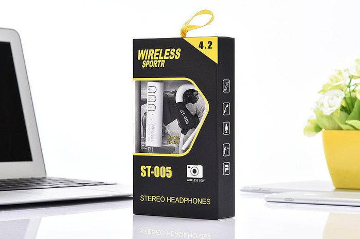Беспроводные наушники ST-005, цена 234 грн — Prom.ua (ID#816639575)