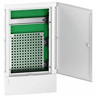 MIP312FU Щит Mini Pragma мультимедійний 3 ряди вбудовані білі двері Schneider Electric