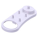 Підставка для зубної щітки та 4 насадок Braun Oral-B + захисні ковпачки (2 шт.), фото 5