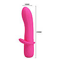 Вібратор PRETTY LOVE - TROY 12 FUNCTIONS USB PINK, фото 7