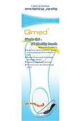 Гелеві напівустілки для взуття Qmed 3/4 Healthy Insoles I102