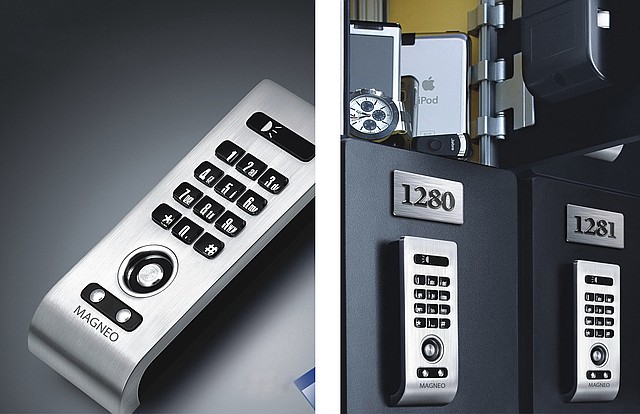 Електронний картковий замок для дверей шафок готелів, фітнес-центрів, аквапарків тощо