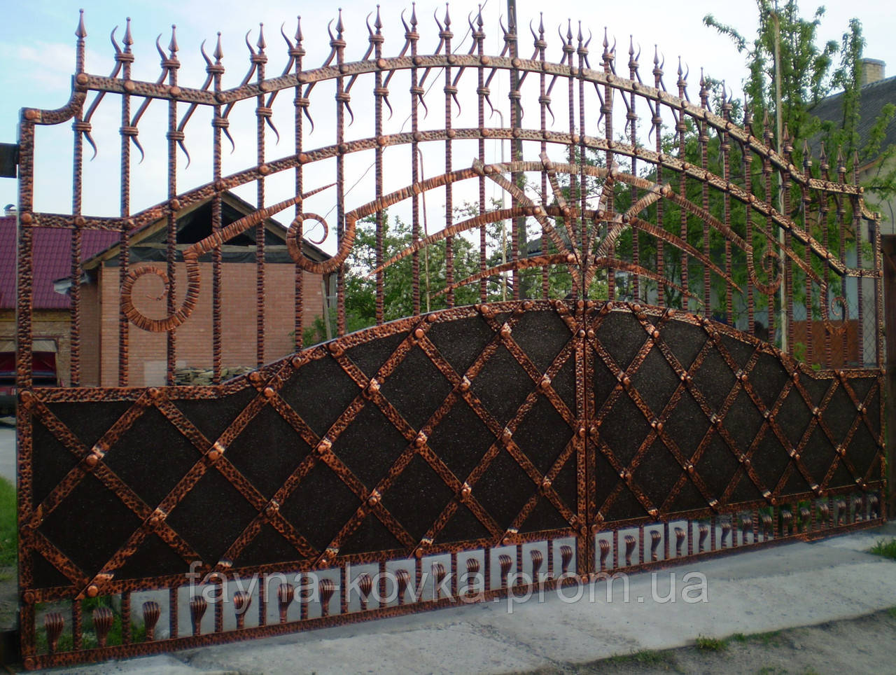 Кованые ворота 265
