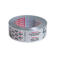 Алюмінієва клейка стрічка Alutape (38 мм * 50 м) (19805076), кабельні системи обігрівання Devi, Діві