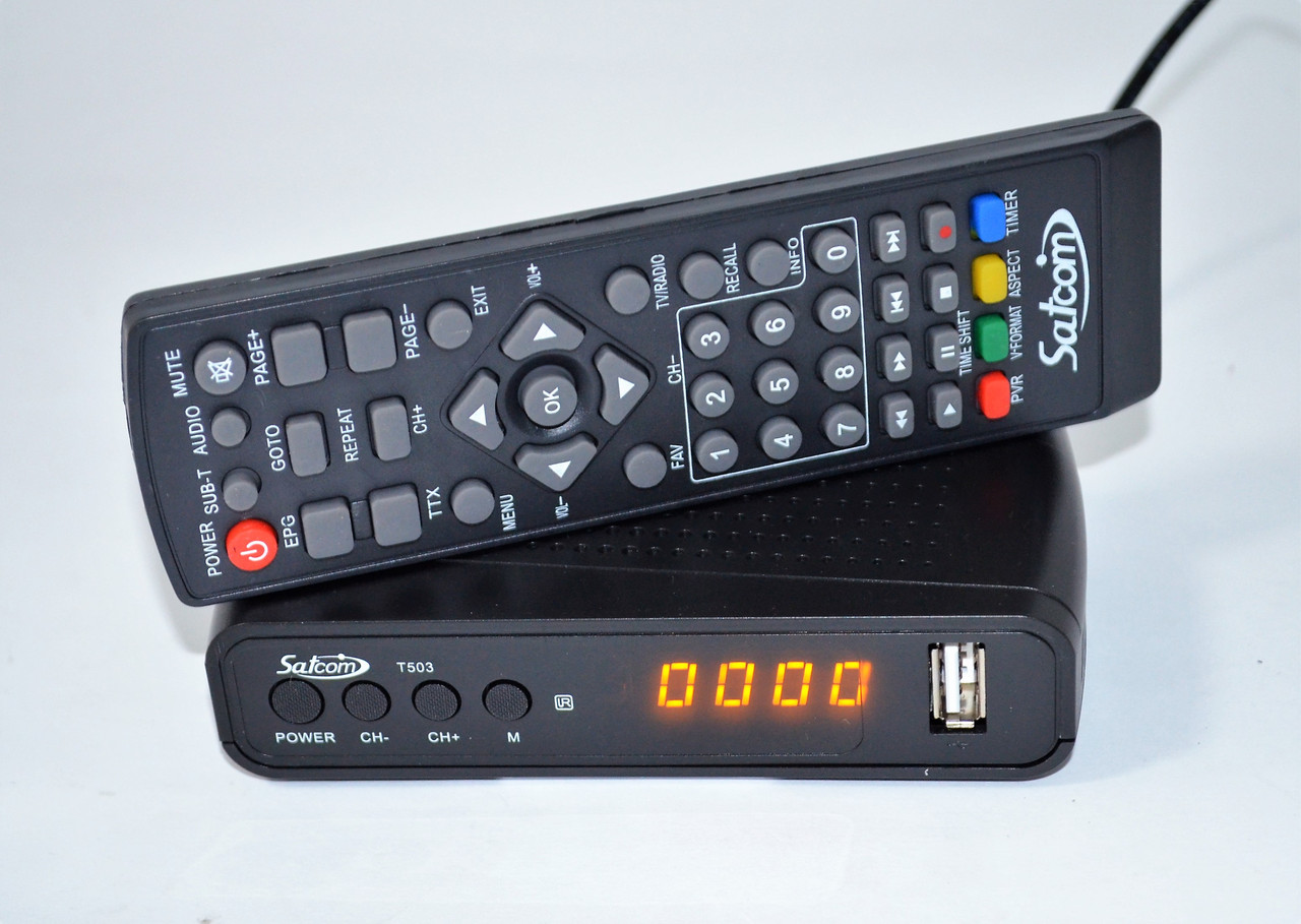 Satcom T503 T2 IPTV — Тюнер Т2