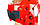 Шолом для тхеквондо з пластиковою маскою DAEDO (червоний, р-р S-L), фото 7