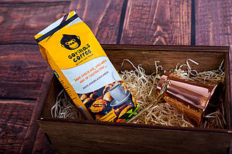 Подарунковий набір турка для кави GORILLAS COFFEE 320 мл (Класика)
