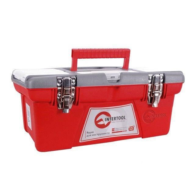 Скринька для інструментів з металевими замками 13" Intertool BX-0513