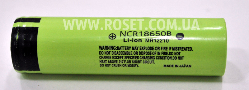 Аккумуляторная батарея NCR 18650 Li-Ion MH12210 3400mAh - фото 1 - id-p816888775