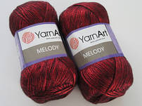 Yarnart melody (9% вовна, 21% акрил,70% поліамід)230м