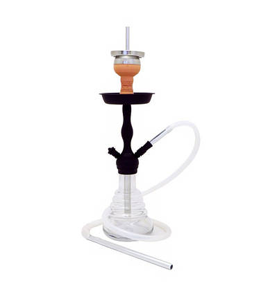 Кальян AMY Deluxe 470 Small Rips висота 50 см на 1 персону білий, фото 2