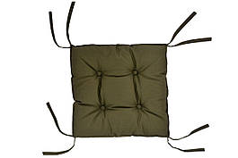 Подушка на стілець DOTINEM COLOR хакі 40х40 см (213109-5)