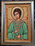 Ікона з бурштину Святий Артемій Веркольский, фото 2