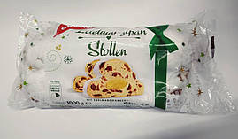 Різдвяний кекс Штолен з марципаном та сухофруктами Stollen Edeka 1000г (Німеччина)