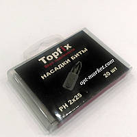 Біти PH2*25 мм 1/4" S2 Титан (20 шт. у пакованні)