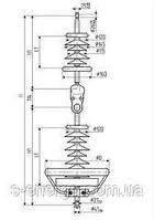 Изолятор ЛК-160-330