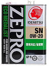 Моторна олива Idemitsu Zepro Ecomedalist 0w-20 (4 л)