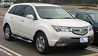 Боковые трубы (2 шт, нерж) - Acura MDX 2007-2013 гг.