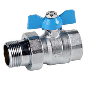 Кран кульовий з американкою Genebre 3046