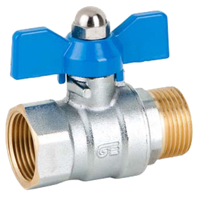 Кран кульовий муфтовий Genebre 3036, 3034