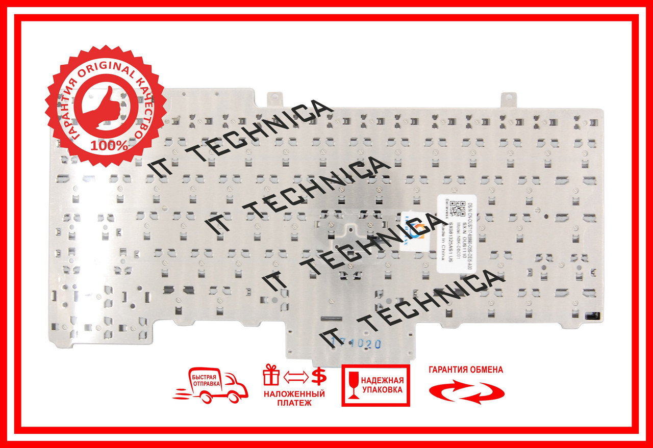 Клавиатура Dell Latitude E5300 E5400 E5500 E6400 E6410 E6500 Precision M2400 черная без трекпоинта RU Тип1 - фото 2 - id-p671244137