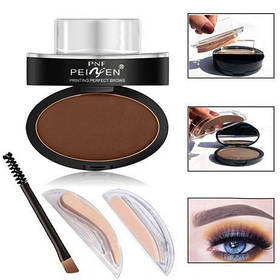 Штамп для брів Morphe (Dark Grey\Light Brown\Dark Brown) Dark Brown