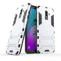 Чохол для Samsung J810 / J8 2018 Hybrid Armored Case світло-сірий